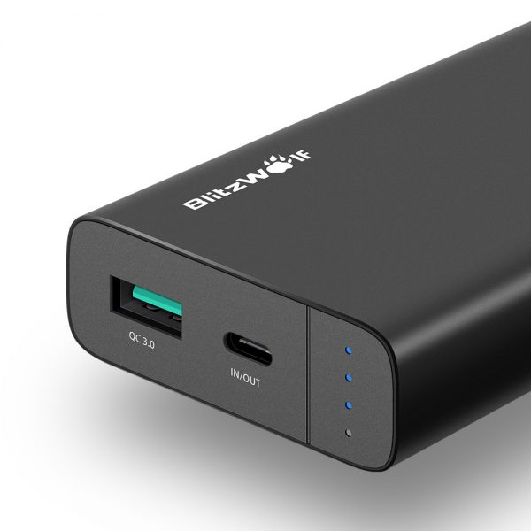 BlitzWolf PowerStorm BW-PF2 10000mAh 18W QC3.0 Type-C Power Bank With Fast Charging Input And Output