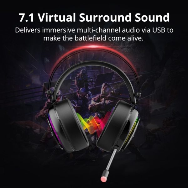 Tronsmart Glary Gaming Headset With 7.1 Virtual Sound